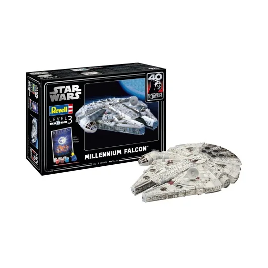 05659-Falcon Millennium Star Wars 1/72 + Revell paints - 05659