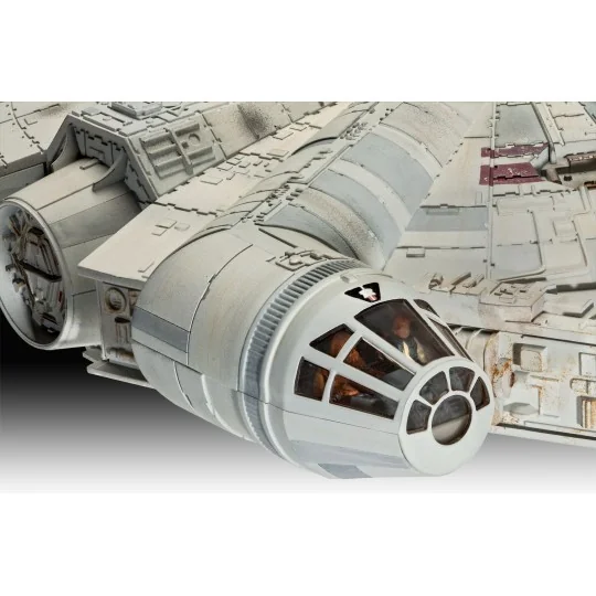 05659-Falcon Millennium Star Wars 1/72 + Revell paints - 05659