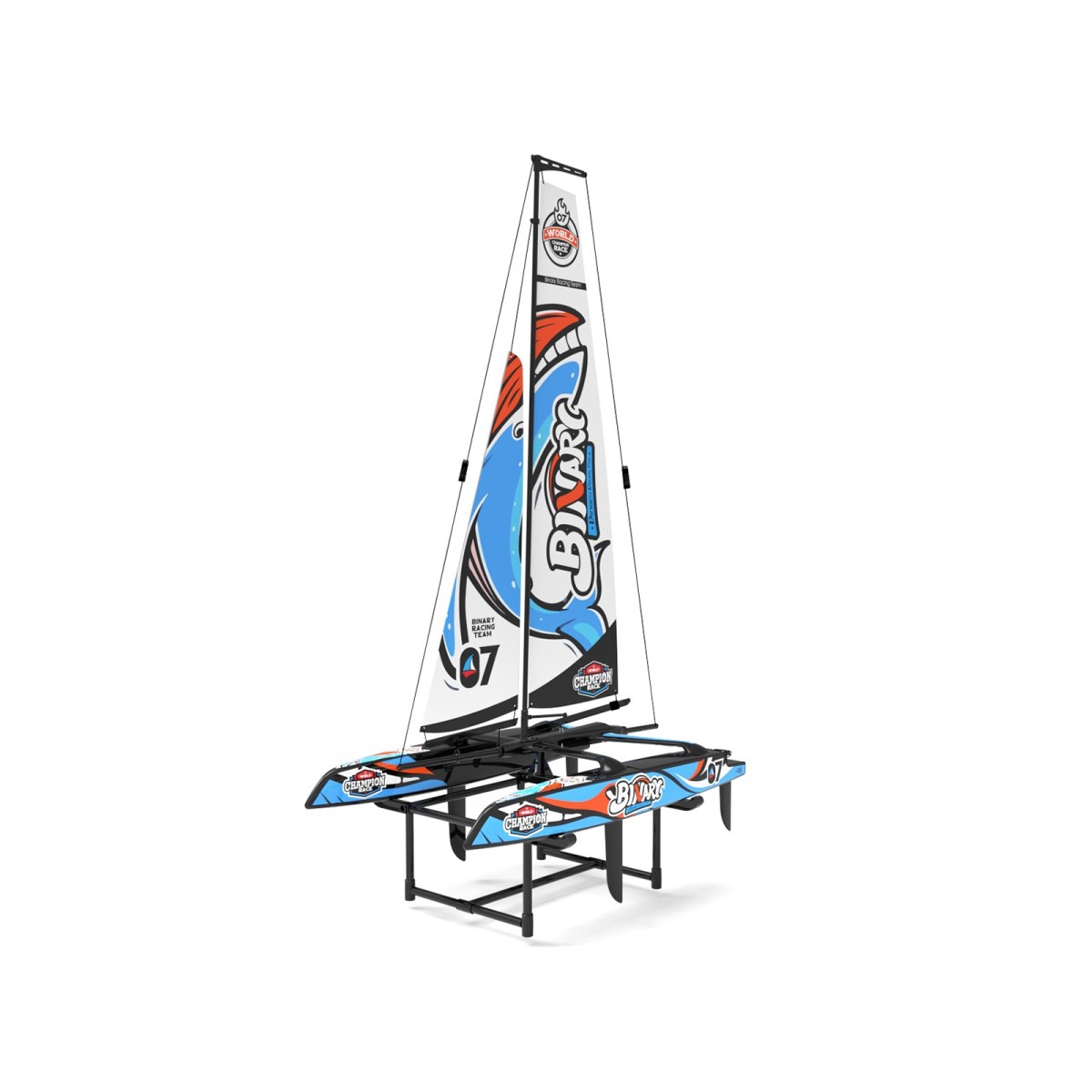 Mini Catamaran Binary V3 RTS Joysway Joysway 8807V3 - 1 Mini Catamaran Binary V3 RTS Joysway Joysway 8807V3 - 1