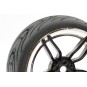 Black chrome track wheels 10 spokes 26mm 1/10 (4) Fastrax Fastrax FAST0096BC - 2 FAST0096BC-Black chrome track wheels 10 spokes 26mm 1/10 (4) Fastrax - FAST0096BC