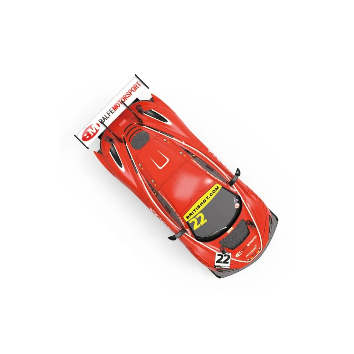 MC Laren 720S GT3 rouge 2.4Ghz 1/12 Siva Siva SV-50034 - 4
