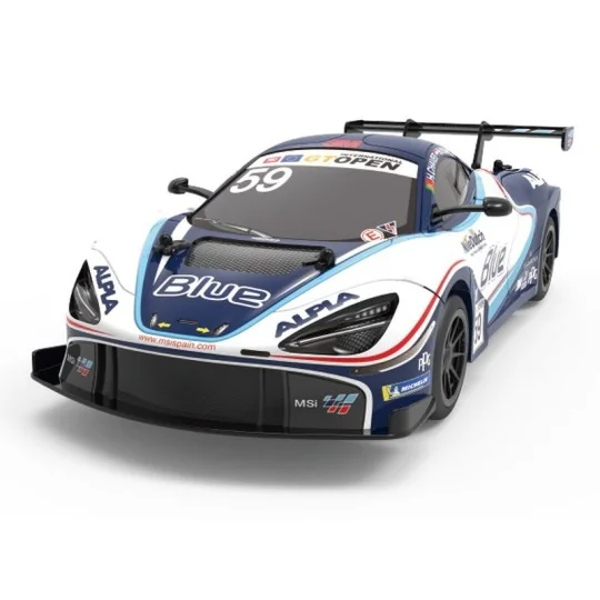 MC Laren 720S GT3 Blue 2.4Ghz 1/12 Siva Siva SV-50033 - 1 SV-50033-MC Laren 720S GT3 Blue 2.4Ghz 1/12 Siva - SV-50033