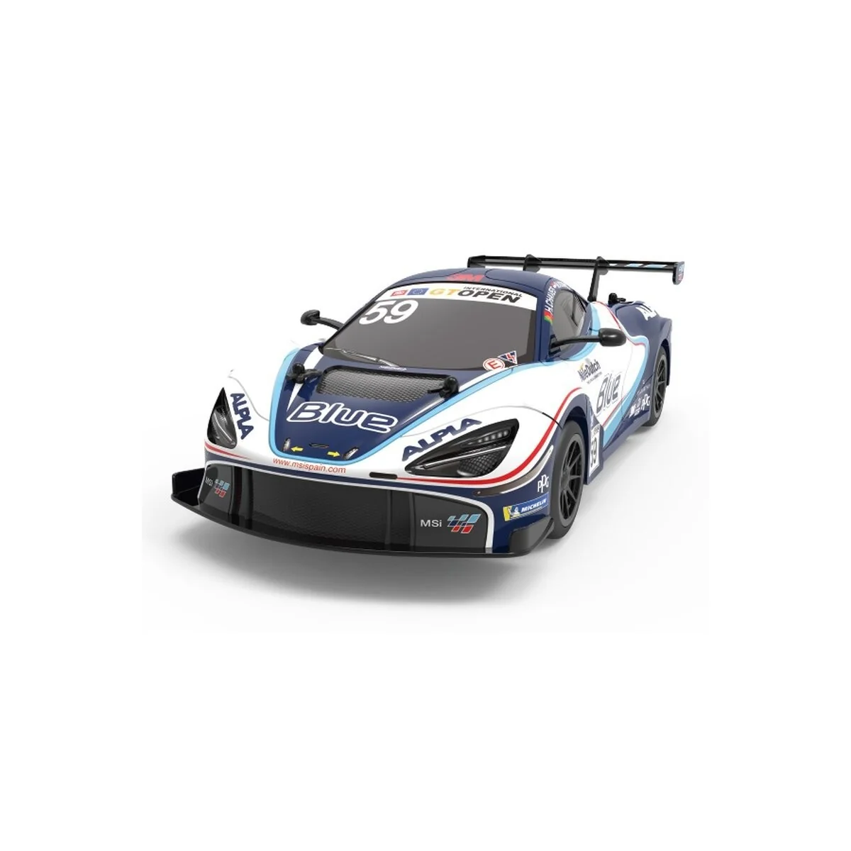 MC Laren 720S GT3 Blue 2.4Ghz 1/12 Siva Siva SV-50033 - 1 MC Laren 720S GT3 Blue 2.4Ghz 1/12 Siva Siva SV-50033 - 1