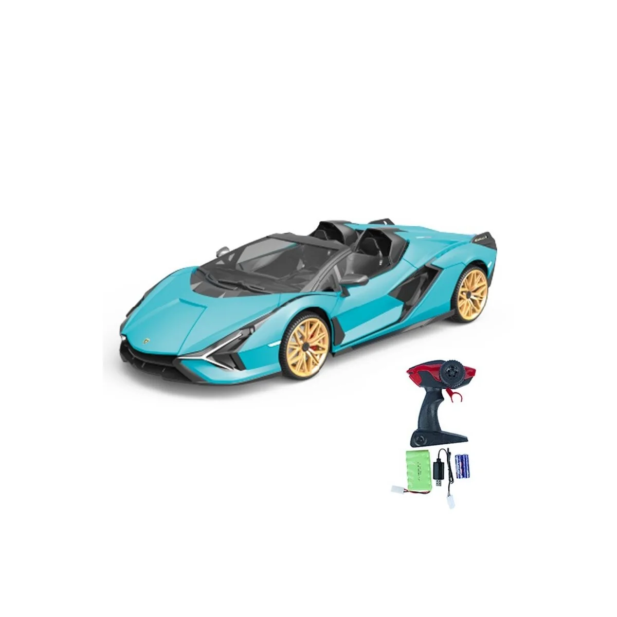 Lamborghini SIAN bleue 2.4Ghz 1/12 Siva Siva SV-50032 - 3