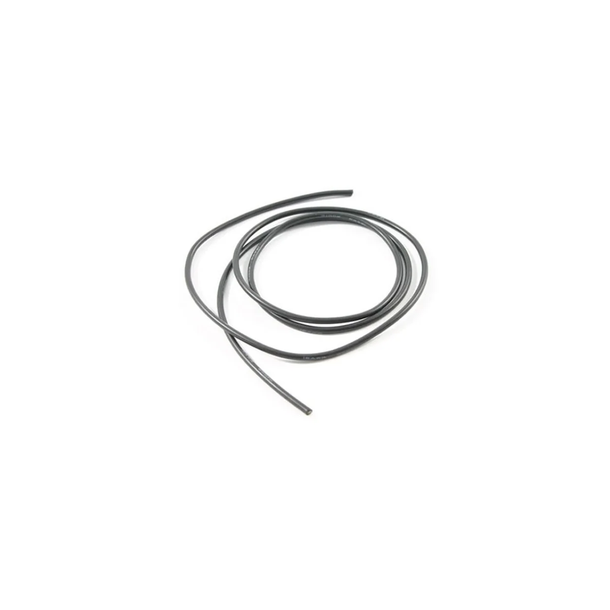 Cable silicone noir 12awg 1m Etronix ET0670BK - 1