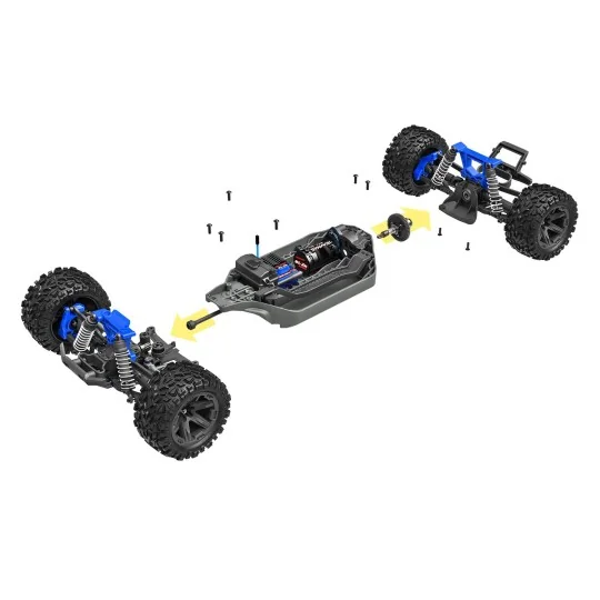 TRX-67164-4-Rustler 4x4 BL-2s 1/10 RTR Traxxas