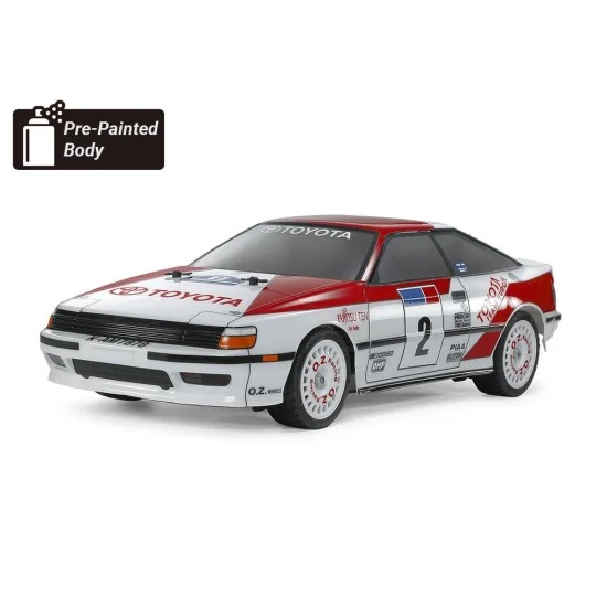 Toyota Celica GT-Four TT-02 Kit Tamiya Tamiya 47491 - 1 47491-Kit Toyota Celica GT-Four TT-02 Tamiya - 47491