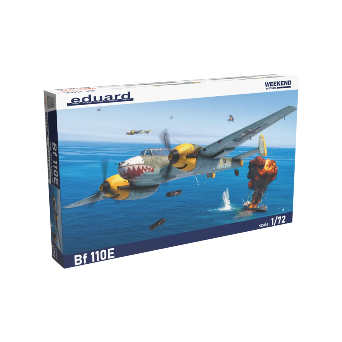 BF 110E 1/72 Eduard 7464 - 2 BF 110E 1/72 Eduard 7464 - 2