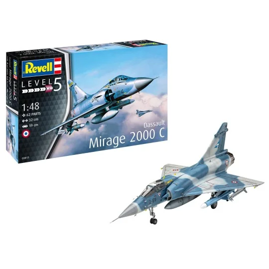 03813-Dassault Mirage 2000C 1/48 Revell