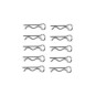 T422506-Clips de carrosserie taille M (x10) T2M