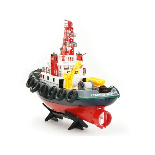 HL3810-Bateau Remorqueur Word Boat avec jet d'eau RTR Heng Long - HL3810