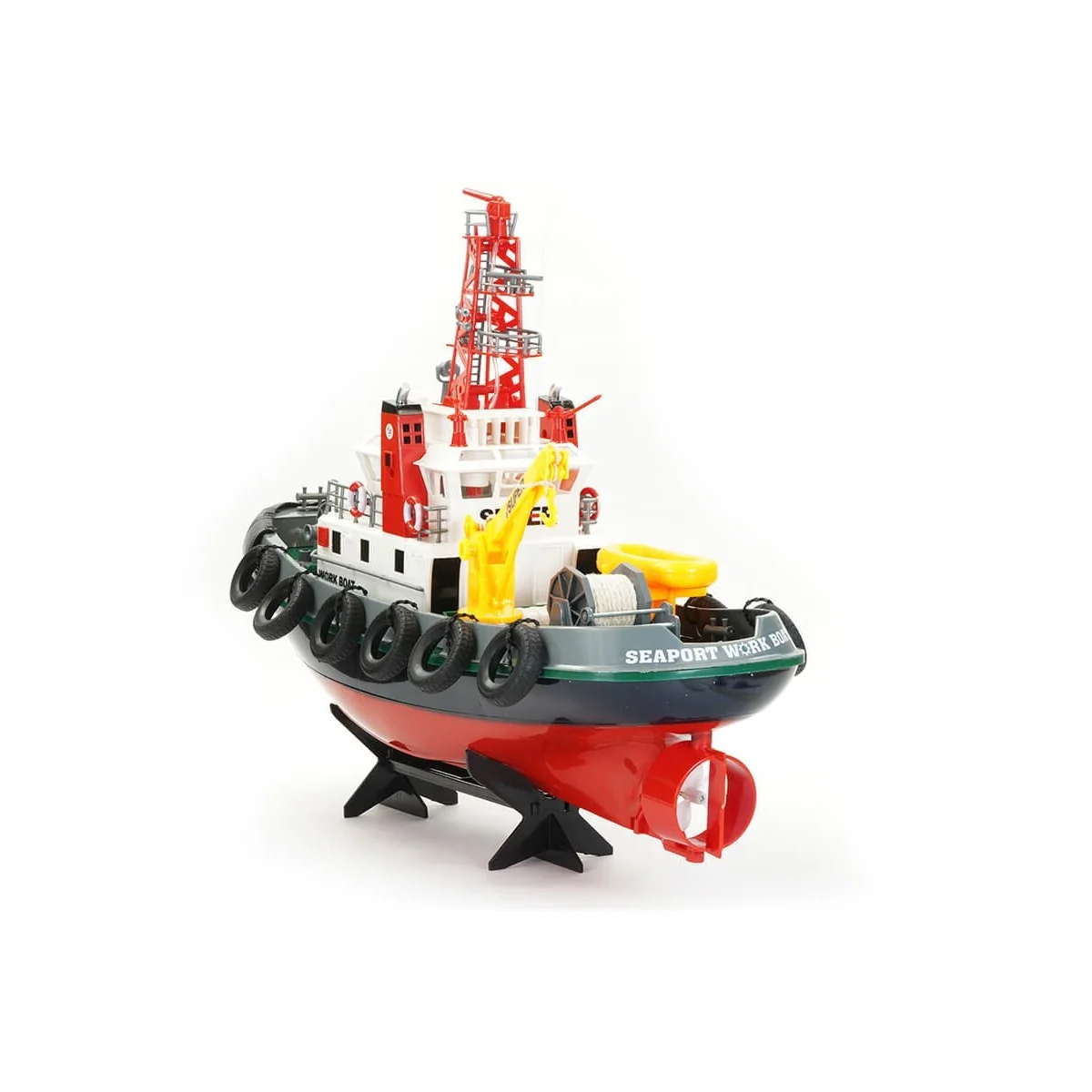 Bateau Remorqueur Word Boat avec jet d'eau RTR Heng Long HL3810 - 3