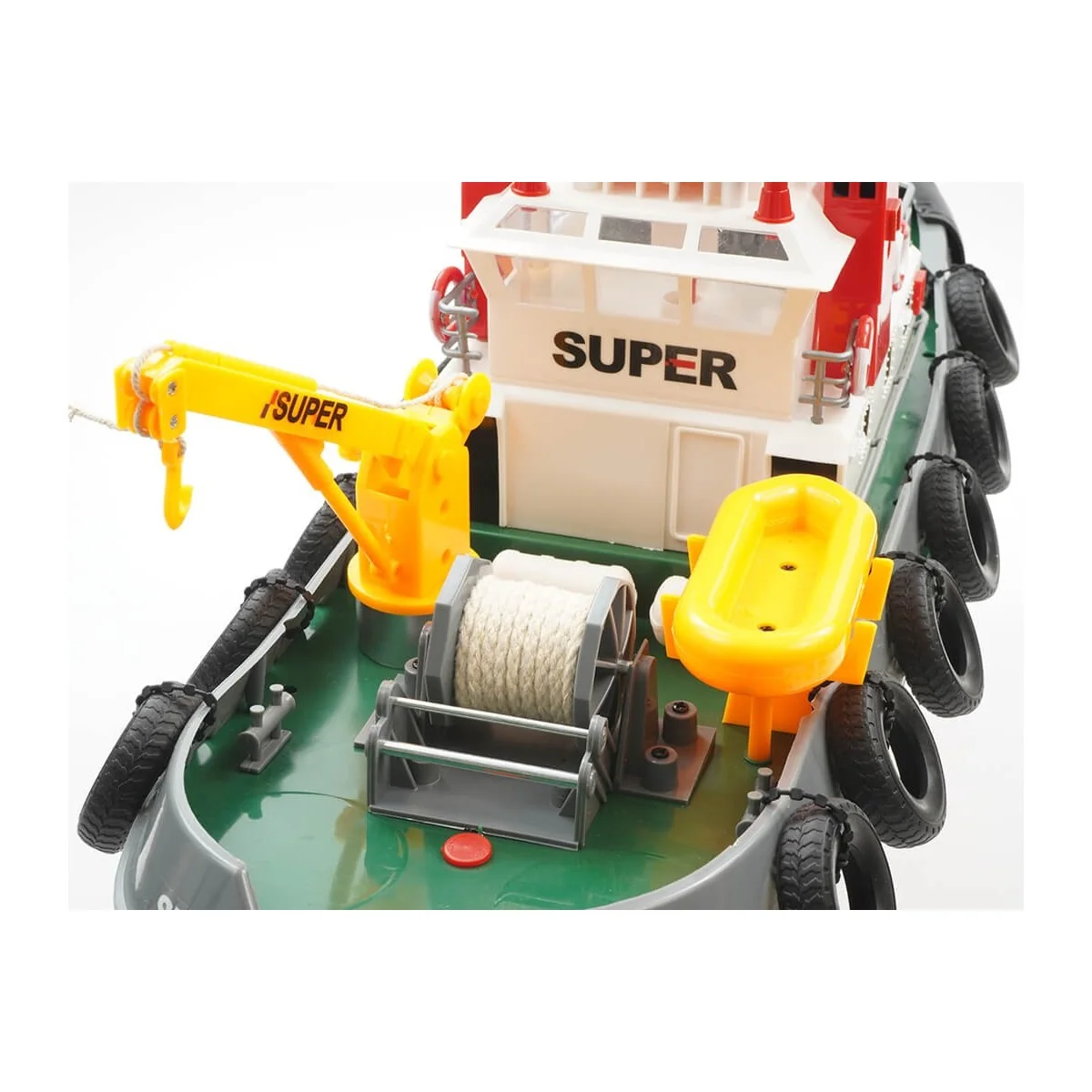 Tugboat Word Boat with Water Jet RTR Heng Long HL3810 - 4 Tugboat Word Boat with Water Jet RTR Heng Long HL3810 - 4