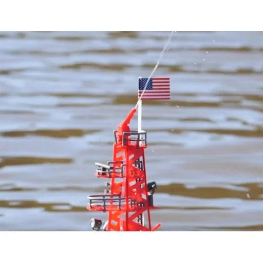 Tugboat Word Boat with Water Jet RTR Heng Long HL3810 - 15 HL3810-Tugboat Word Boat with Water Jet RTR Heng Long - HL3810