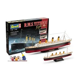 R.M.S Titanic 1/700 et 1/1200 + peintures Revell Revell 05727 - 1