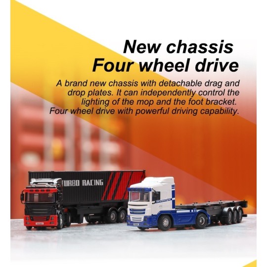 TB-C50-XX-Micro Camion 1/76 RTR Turbo Racing