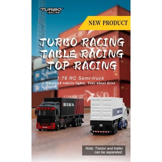 Micro Truck 1/76 RTR Turbo Racing Turbo Racing TB-C50-XX - 3 TB-C50-XX-Micro Truck 1/76 RTR Turbo Racing - TB-C50-XX