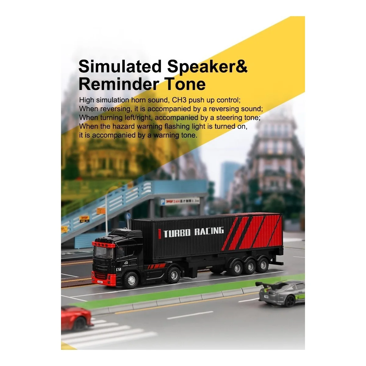 Micro Camion 1/76 RTR Turbo Racing Turbo Racing TB-C50-XX - 3