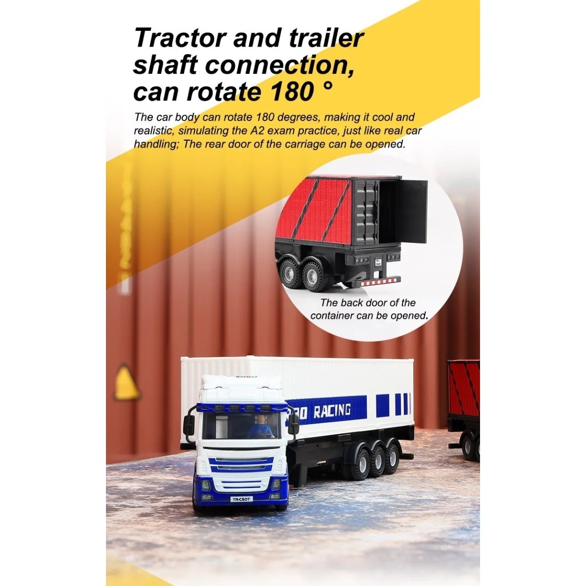 Micro Camion 1/76 RTR Turbo Racing Turbo Racing TB-C50-XX - 6