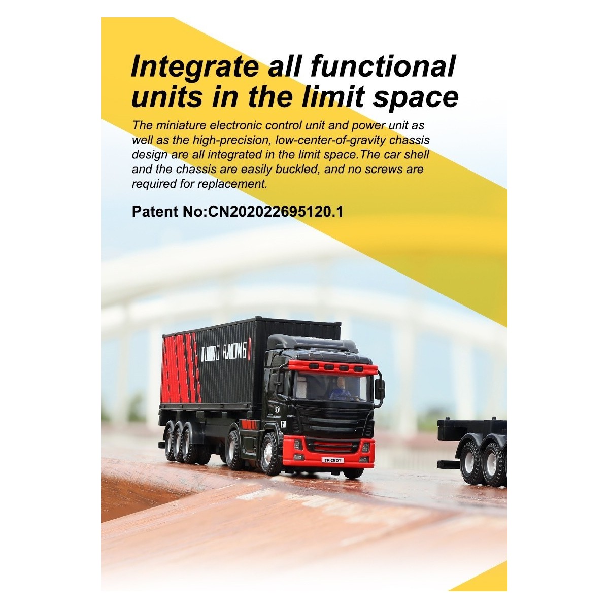 Micro Camion 1/76 RTR Turbo Racing Turbo Racing TB-C50-XX - 9