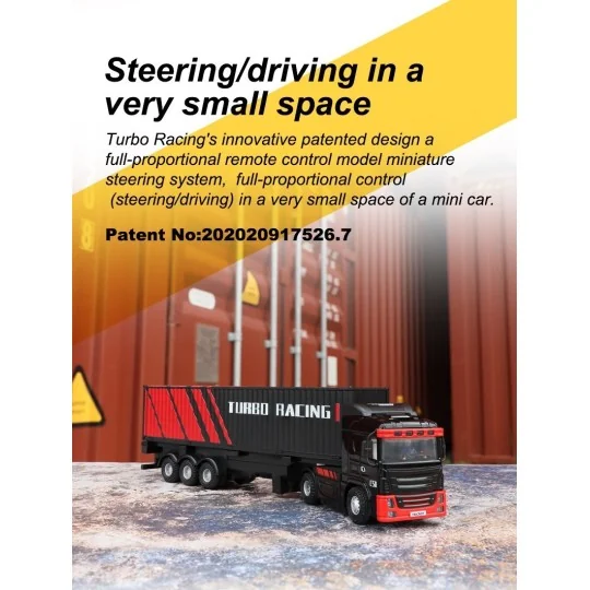 TB-C50-XX-Micro Truck 1/76 RTR Turbo Racing