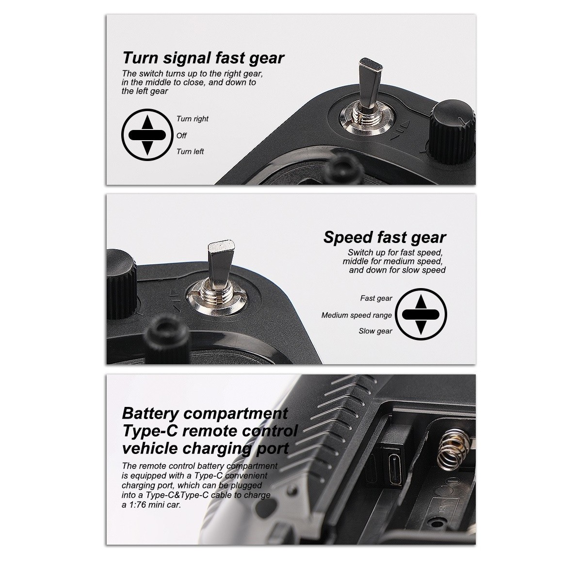 Micro Truck 1/76 RTR Turbo Racing Turbo Racing TB-C50-XX - 14