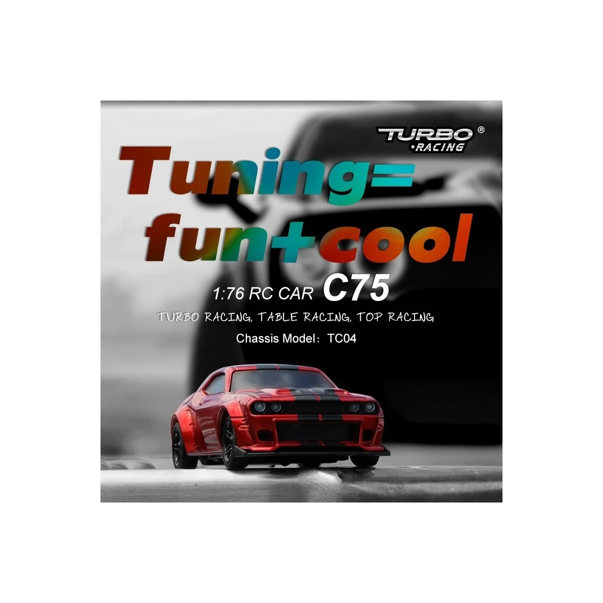 Micro Muscle Car 1/76 RTR Turbo Racing Turbo Racing TB-C75-XX - 5 Micro Muscle Car 1/76 RTR Turbo Racing Turbo Racing TB-C75-XX - 5