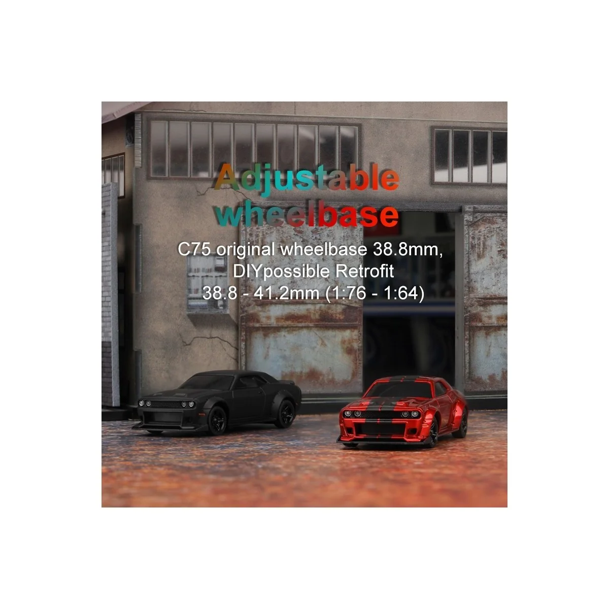 Micro Muscle Car 1/76 RTR Turbo Racing Turbo Racing TB-C75-XX - 5