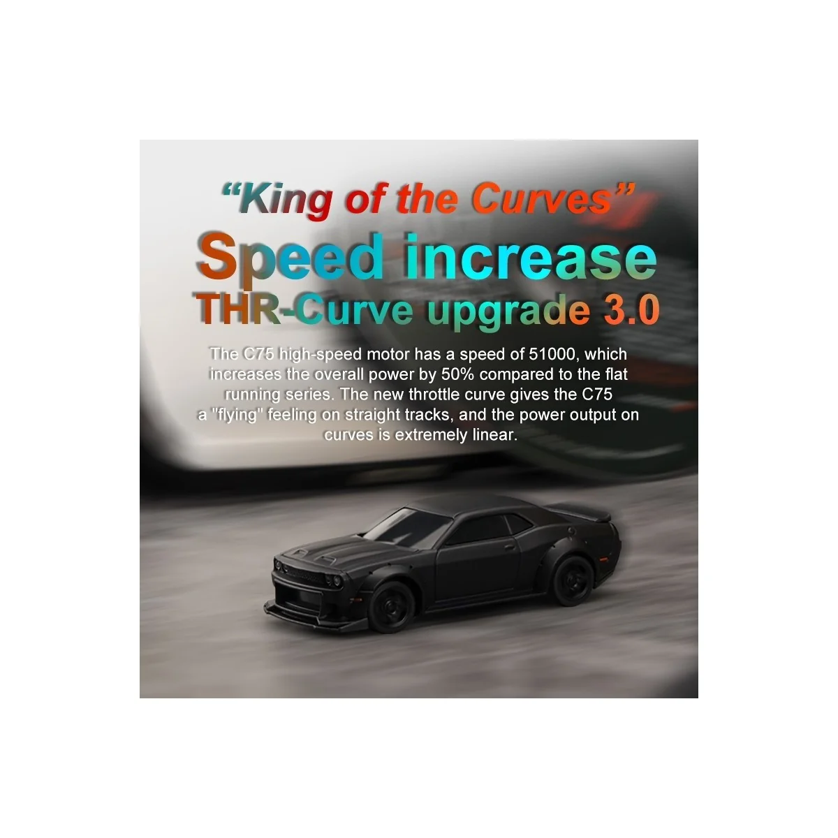 Micro Muscle Car 1/76 RTR Turbo Racing Turbo Racing TB-C75-XX - 7