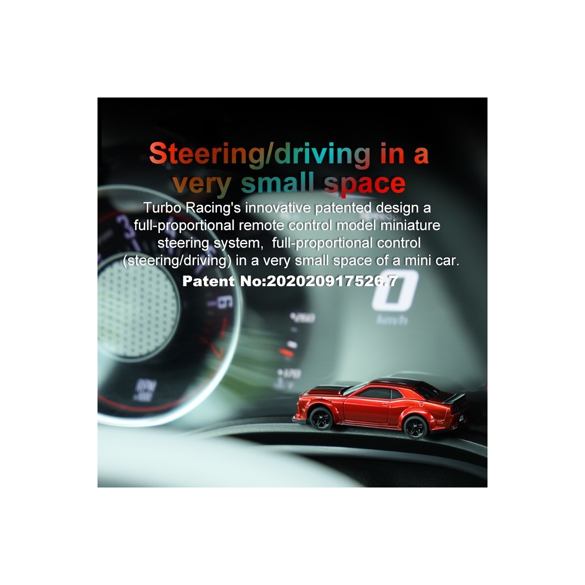 Micro Muscle Car 1/76 RTR Turbo Racing Turbo Racing TB-C75-XX - 10