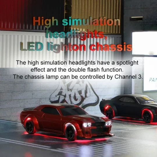 Micro Muscle Car 1/76 RTR Turbo Racing Turbo Racing TB-C75-XX - 11 TB-C75-XX-Micro Muscle Car 1/76 RTR Turbo Racing - TB-C75-XX