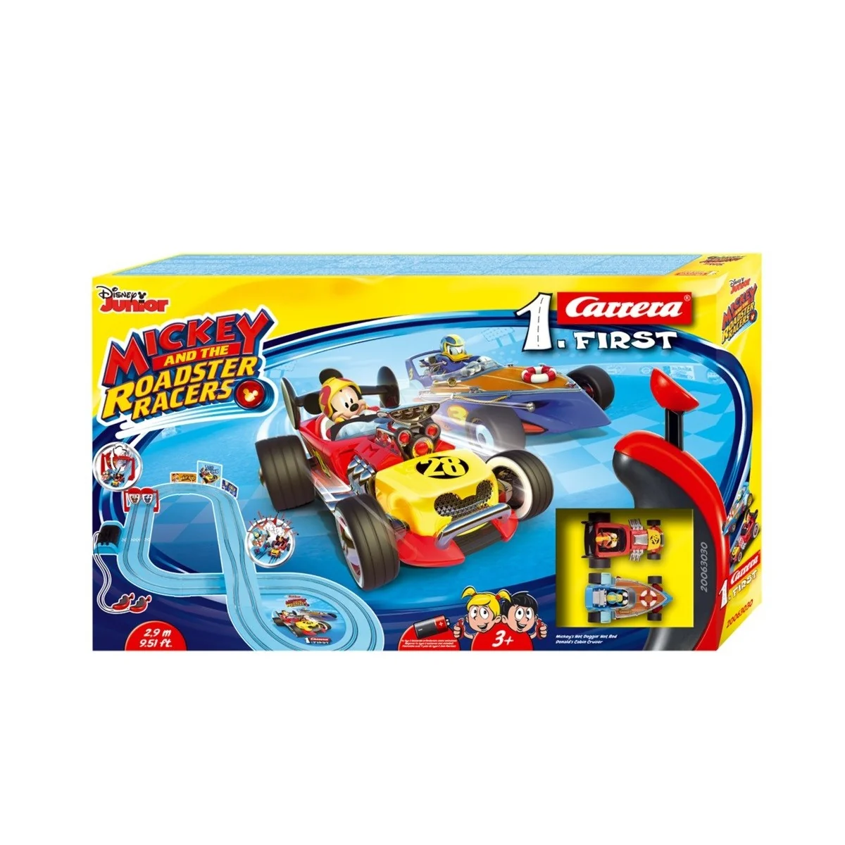 Circuit Mickey slot 1/43 Carrera First Carrera 20063045 - 1