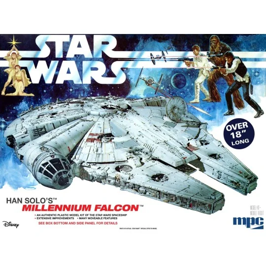 MPC953-06-Star Wars: A New Hope Millennium Falcon 1/72 MPC - MPC953-06