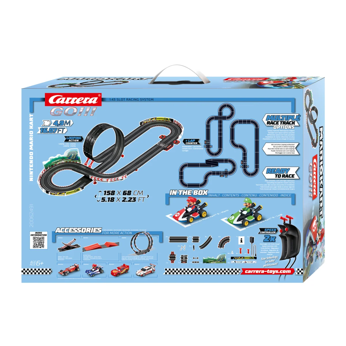 Mario Kart Circuit slot 1/43 Carrera GO!! Carrera 20062491 - 3 Mario Kart Circuit slot 1/43 Carrera GO!! Carrera 20062491 - 3