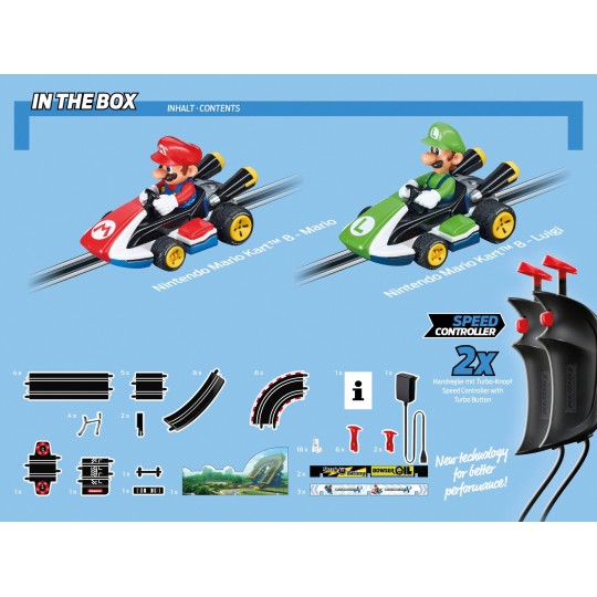 20062491-Circuit Mario Kart slot 1/43 Carrera GO!!!