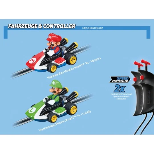 Mario Kart Circuit slot 1/43 Carrera GO!! Carrera 20062491 - 8 20062491-Mario Kart Circuit slot 1/43 Carrera GO!! - 20062491