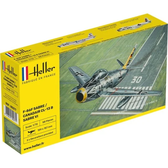 HEL-80277-F-86F Sabre / Canadair CL-13 B Sabre VI 1/72 Heller - HEL-80277