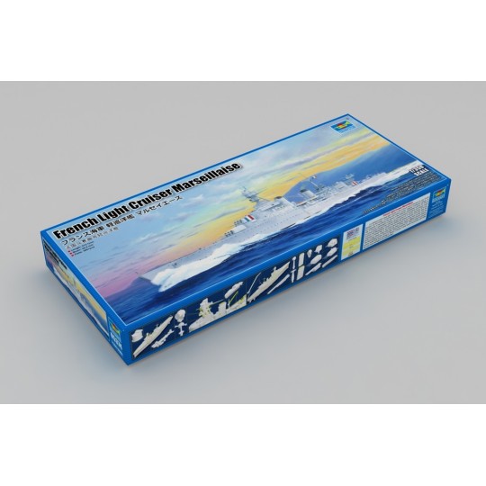 TR05374-French light cruiser Marseillaise 1/350 Trumpeter
