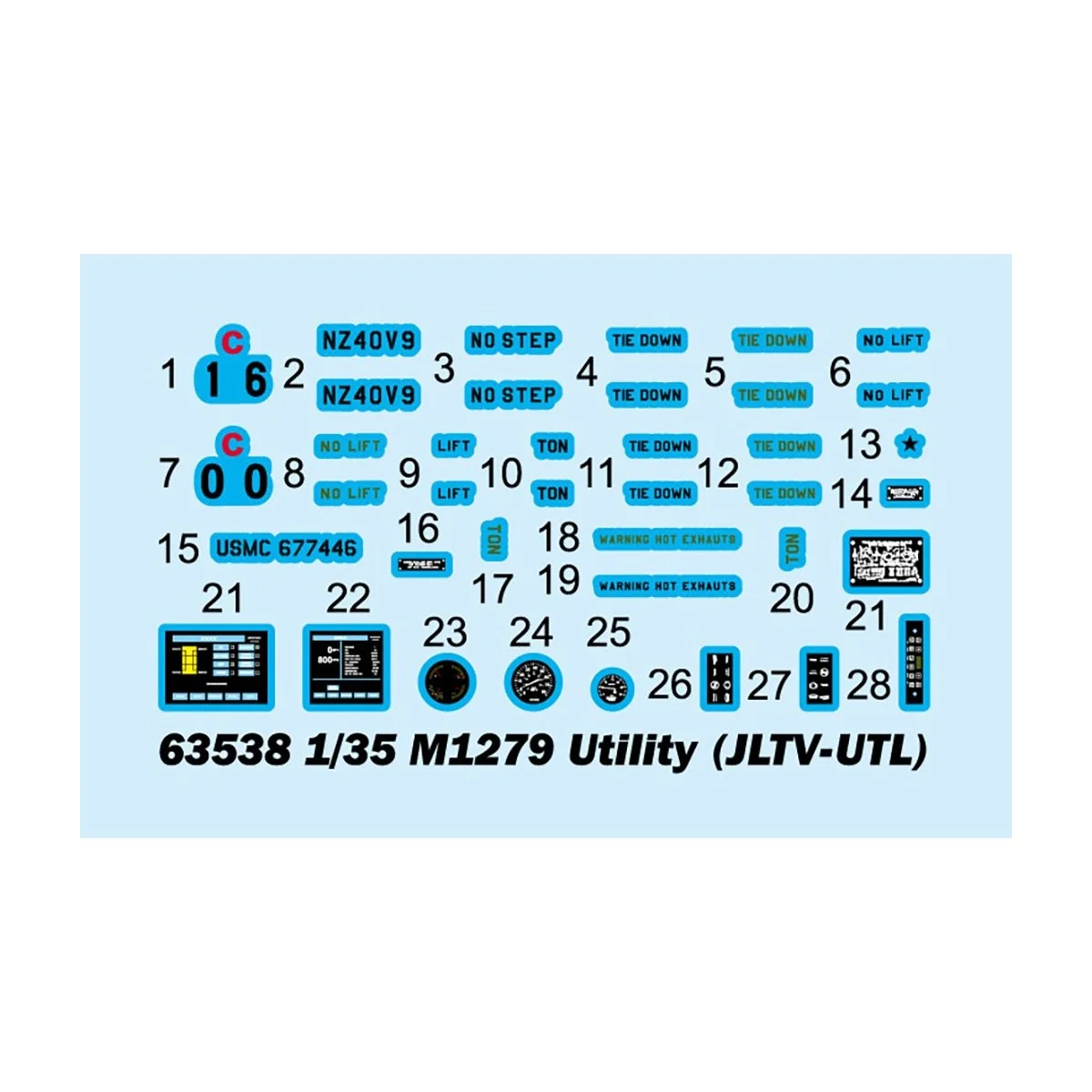 M1279 Utility Truck (JLTV-UTL) 1/35 I Love Kit Hobby Boss 63538 - 2 M1279 Utility Truck (JLTV-UTL) 1/35 I Love Kit Hobby Boss 63538 - 2