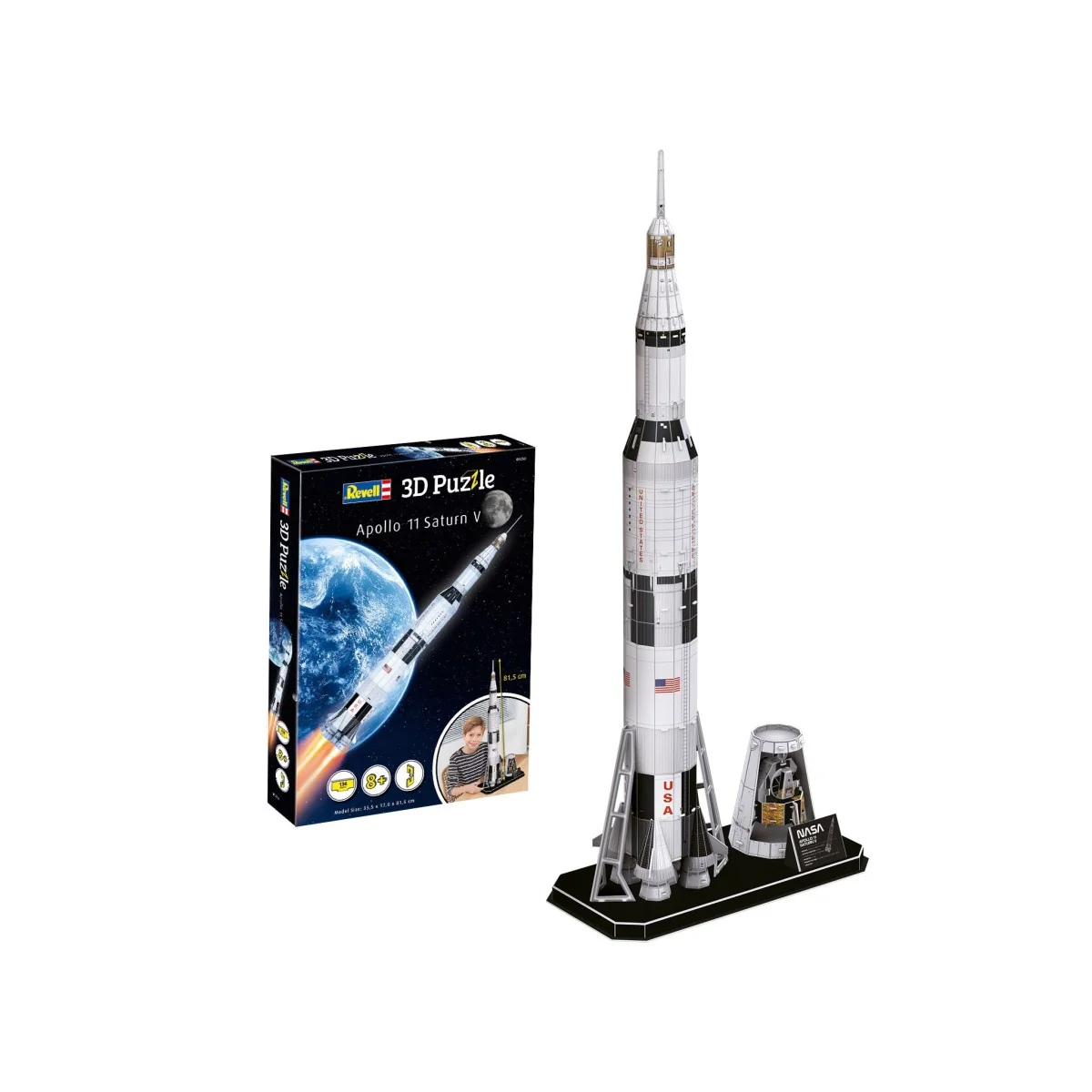 Apollo 11 Saturn V Puzzle 3D Revell Revell 00250 - 2 Apollo 11 Saturn V Puzzle 3D Revell Revell 00250 - 2
