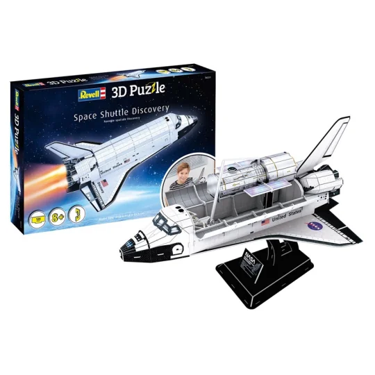 00251-Navette spatiale Discovery 1/200 Puzzle 3D Revell
