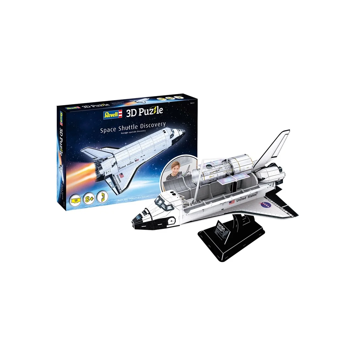 Space Shuttle Discovery 1/200 Revell 3D Puzzle Revell 00251 - 1 Space Shuttle Discovery 1/200 Revell 3D Puzzle Revell 00251 - 1