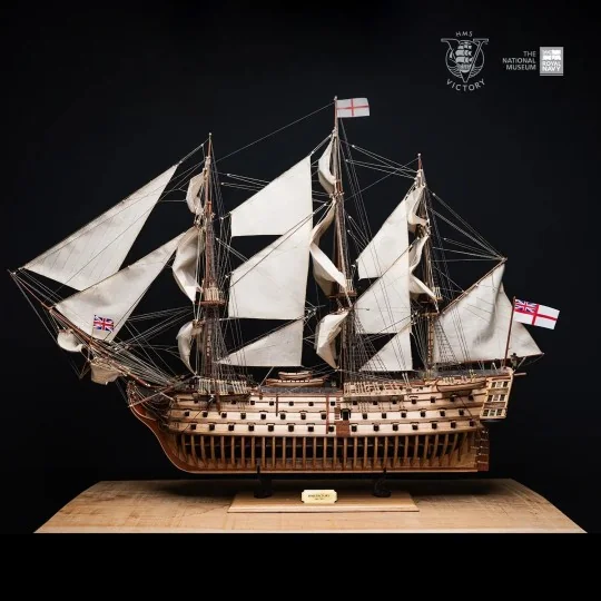 PR001-Boat HMS Victory 1/87 wood construction kit OcCre - PR001