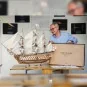 PR001-Boat HMS Victory 1/87 wood construction kit OcCre - PR001