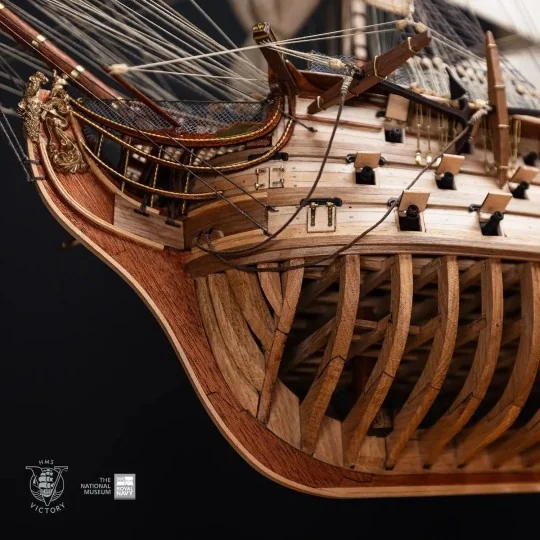Bateau HMS Victory 1/87 kit construction bois OcCre OcCre PR001 - 5 PR001-Bateau HMS Victory 1/87 kit construction bois OcCre - PR001