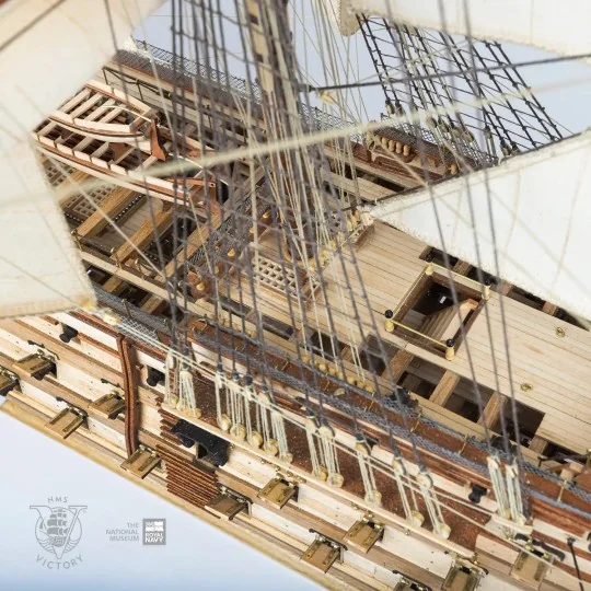 PR001-Boat HMS Victory 1/87 wood construction kit OcCre - PR001