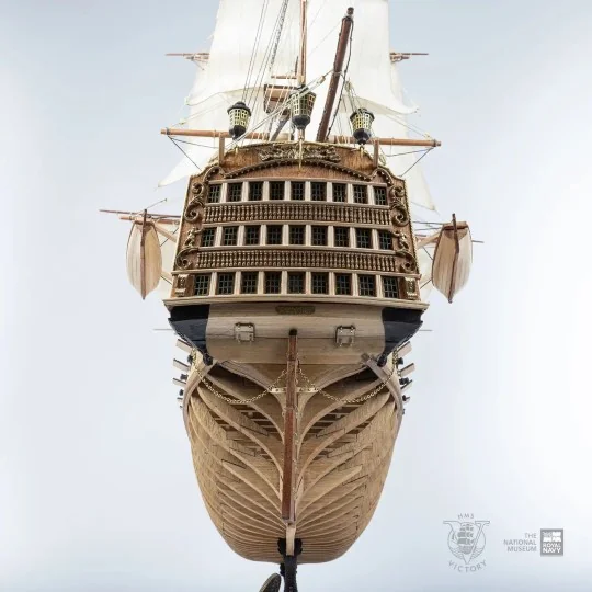 PR001-Boat HMS Victory 1/87 wood construction kit OcCre - PR001
