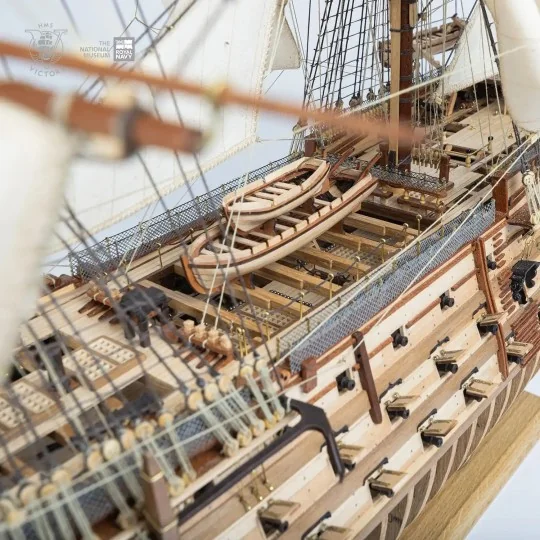 Bateau HMS Victory 1/87 kit construction bois OcCre OcCre PR001 - 11 PR001-Bateau HMS Victory 1/87 kit construction bois OcCre - PR001