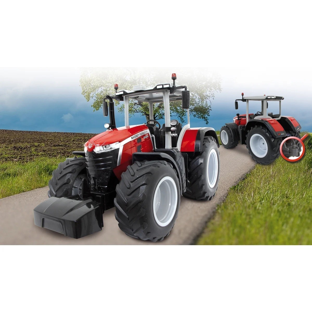 Tracteur Massey Ferguson 8S.285 1/16 RTR Jamara 405301 - 6