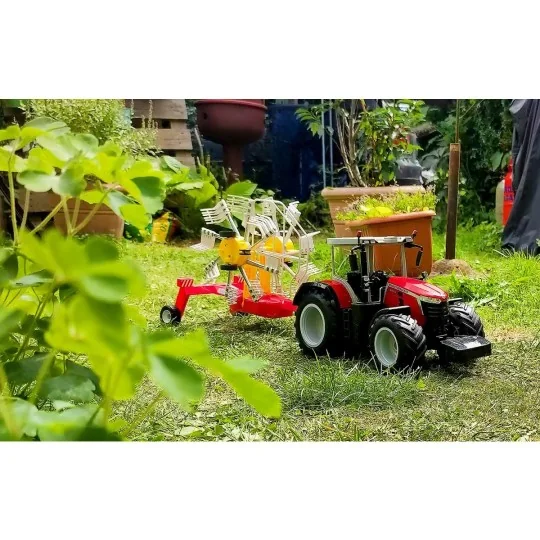 Massey Ferguson 8S.285 1/16 RTR Tractor Jamara 405301 - 8 405301-Massey Ferguson 8S.285 1/16 RTR Tractor - 405301